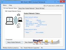 إنشاء اتصال وايرلس عن طريق برنامج Wi-Host